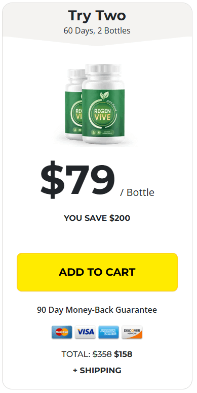 Regenvive price 2 bottle for $79